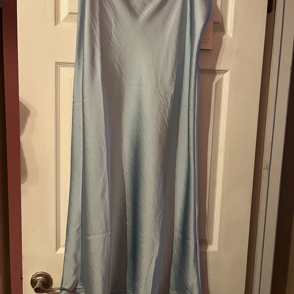 Target Light Blue Recycled Polyester Skirt - Picture 1 of 4